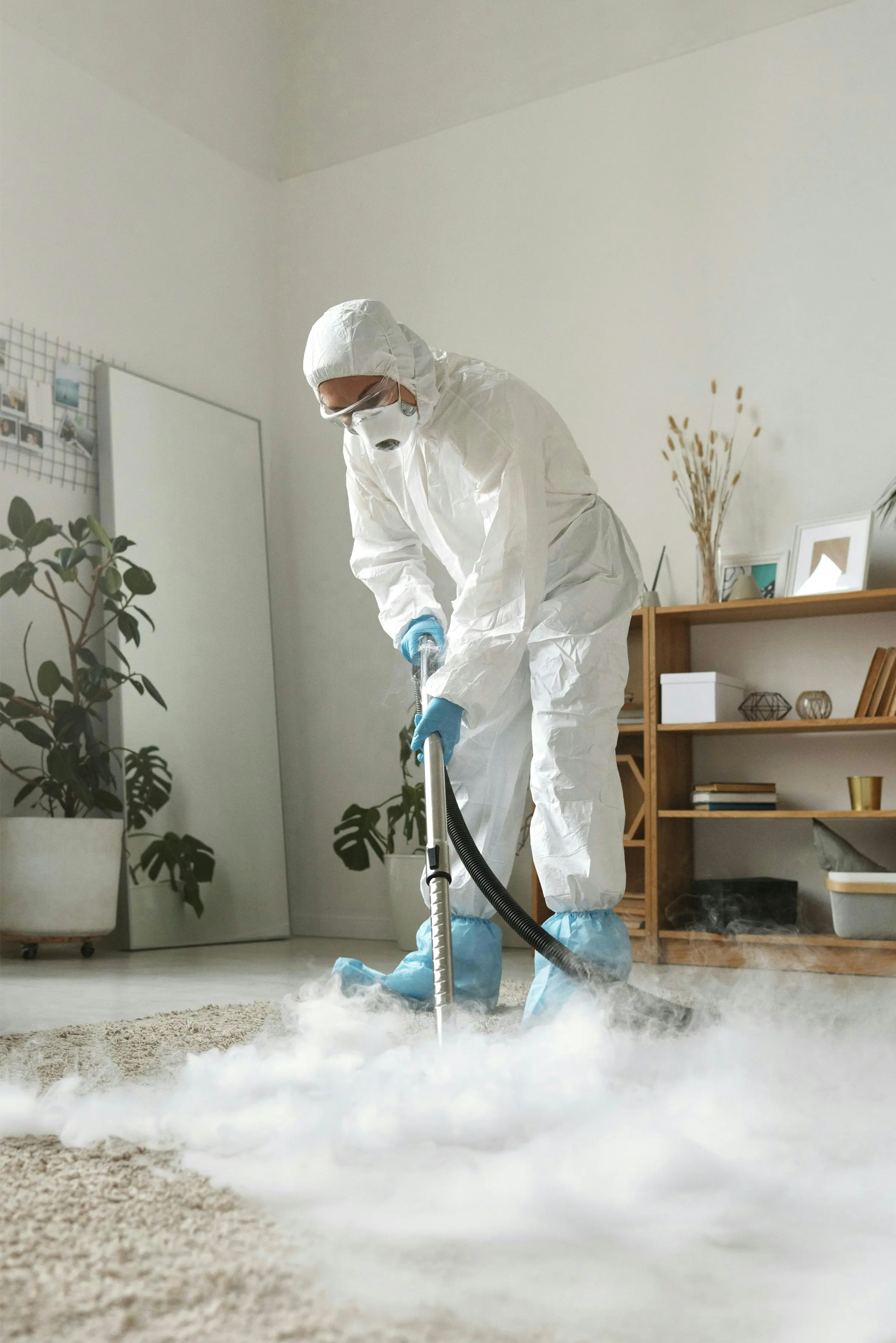 Professional carpet cleaning near me, restored carpet in Kent WA home
